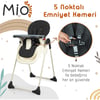 Prego 3032 Mio Deluxe Mama Sandalyesi Gri