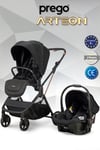 Prego Arteon Travel Sistem Bebek Arabası Siyah 2244