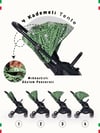 Prego Axis 360 Derece Dönebilen Çift Yönlü Travel Bebek Arabası Yeşil 2242