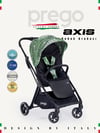 Prego Axis 360 Derece Dönebilen Oturma Üniteli Çift Yönlü Bebek Arabası Yeşil