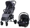Prego Covi Plus Travel Sistem Bebek Arabası Gri