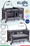 Prego Elips Plus Anne Yanı Oyun Parkı Gri 8069