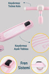 Prego Flow Müzikli Işıklı Oturaklı Scooter Pembe K604