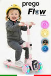 Prego Flow Müzikli Işıklı Oturaklı Scooter Pembe K604