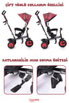 Prego Happy Dino Çocuk Bisikleti T307 Kırmızı