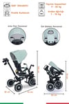 Prego Happy Dino Plus 360° Dönebilen Koltuklu Tamamen Katlanabilir Çocuk Bisikleti Yeşil P670