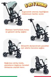 Prego Happy Dino Plus 360° Dönebilen Koltuklu Tamamen Katlanabilir Çocuk Bisikleti Yeşil P670
