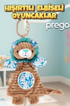 Prego Hışırtılı Elbiseli Oyuncaklar Aslan P210598