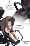 Prego İbiza New Pro İkiz Bebek Arabası Kahve