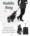 Prego Lotus Kabin Boy Bebek Arabası Gri 2033