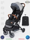 Prego Lotus Kabin Boy Bebek Arabası Gri 2033