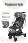 Prego Lotus Katlanabilir Kabin Boy Travel Bebek Arabası Gri 2033