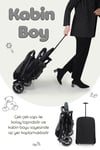 Prego Lotus Katlanabilir Kabin Boy Travel Bebek Arabası Gri 2033
