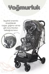 Prego Lotus Katlanabilir Kabin Boy Travel Bebek Arabası Gri 2033