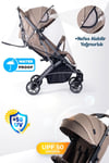 Prego Lotus Pro Kabin Boy Bebek Arabası Kahve 2453