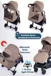Prego Lotus Pro Kabin Boy Bebek Arabası Kahve 2453