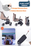 Prego Lotus Pro Kabin Boy Bebek Arabası Kahve 2453