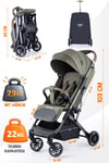 Prego Lotus Pro Kabin Boy Bebek Arabası Yeşil 2453