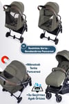 Prego Lotus Pro Kabin Boy Bebek Arabası Yeşil 2453