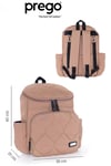 Prego Montana Bebek Bakım Çantası Camel 3084
