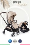 Prego Noax Travel Bebek Arabası Bej 2083