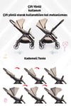 Prego Noax Travel Bebek Arabası Bej 2083