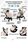 Prego Noax Travel Bebek Arabası Bej 2083