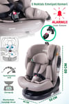 Prego Odinfix Alarmlı I-Size Oto Koltuğu Bej 4100