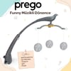 Prego Premium Anne Yanı Dönenceli Oyun Parkı 70*120 Cm Gri 8048