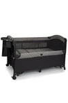 Prego Premium Anne Yanı Dönenceli Oyun Parkı 70*120 Cm Gri 8048
