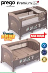 Prego Premium Anne Yanı Oyun Parkı 70*120 Cm Bej + Yatak Hediyeli