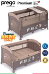 Prego Premium Anne Yanı Oyun Parkı 70*120 Cm Bej 8049