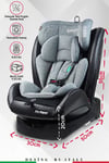 Prego Profix Pro Signal 360 Derece Dönebilen 0-36 Kg Isofixli Oto Koltuğu Gri 4093