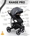 Prego Range Bebek Arabası Gri