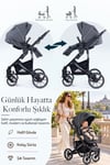 Prego Range Pro I-Size Travel Bebek Arabası Gri SL-668