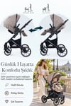 Prego Range Pro I-Size Travel Bebek Arabası Bej SL-668