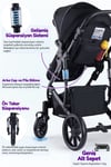Prego Range Pro I-Size Travel Bebek Arabası Siyah SL-668