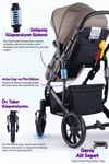 Prego Range Pro I-Size Travel Bebek Arabası Bej SL-668