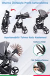 Prego Range Pro Travel Sistem Bebek Arabası 2096 Gri
