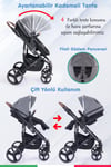 Prego Range Pro Travel Sistem Bebek Arabası 2096 Gri