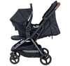 Prego Smart Fold Travel Bebek Arabası Siyah