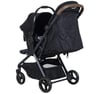 Prego Smart Fold Travel Bebek Arabası Siyah