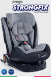 Prego Strongfix 360 Derece Dönebilen 0-36 Kg İsofixli Oto Koltuğu Gri 4088