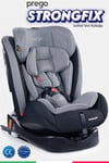 Prego Strongfix 360 Derece Dönebilen 0-36 Kg İsofixli Oto Koltuğu Gri 4088