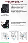 Prego Tronfix Isize Oto Koltuğu Siyah Q9004