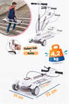 Prego Veyron Bluetoothlu Müzikli Işıklı Çocuk Scooter Bej K-660
