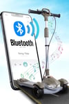 Prego Veyron Bluetoothlu Müzikli Işıklı Çocuk Scooter Yeşil K-660
