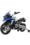 Rollplay Bmw R1200 Gs Polis Akülü Motor Mavi W348BE 