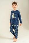 RolyPoly Erkek Çocuk Baskılı Pijama Takımı Lacivert RP3862-3