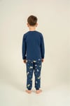RolyPoly Erkek Çocuk Baskılı Pijama Takımı Lacivert RP3862-3
